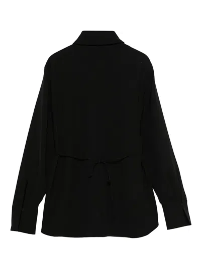 Luisa Cerano Collared Shirt In Black
