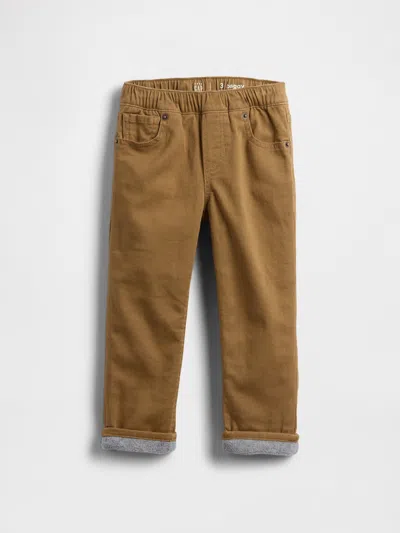 Gap Baby & Toddler Cozy-lined Baggy Jeans In Brown