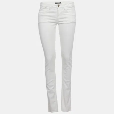 Pre-owned Joseph White Denim Erevan Jeans M Waist 29"
