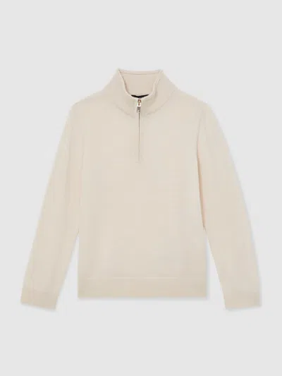 Reiss Snow White Jumper In Neutral