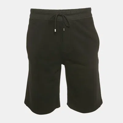 Pre-owned Saint Laurent Black Cotton Shorts Xl