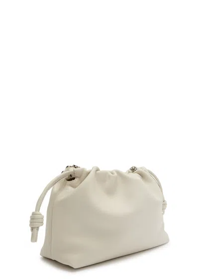 Loewe Flamenco Medium Drawstring Shoulder Bag In Neutral