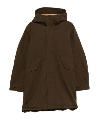 Aspesi Coats Military In Black