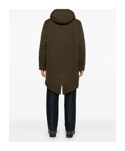 Aspesi Coats Military In Black