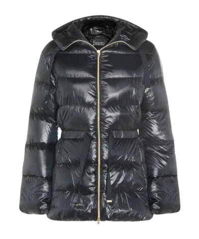 Herno Padded Down Jacket In Black