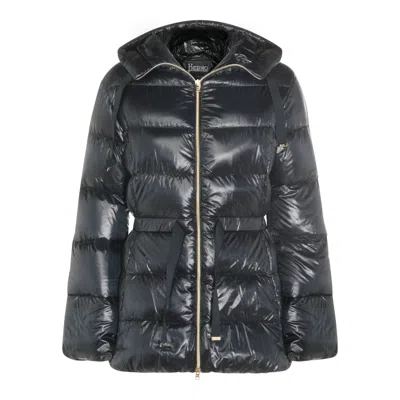 Herno Padded Down Jacket In Black
