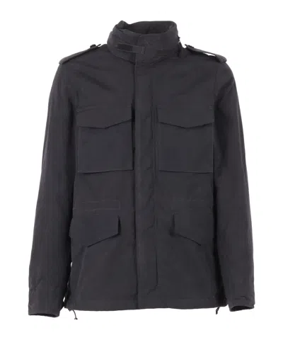 Aspesi Hooded Jacket In Black