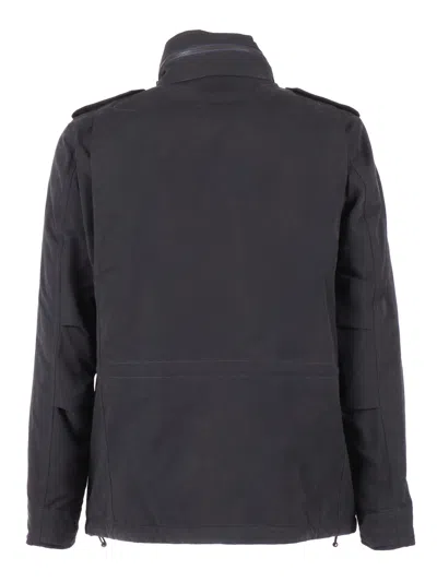 Aspesi Hooded Jacket In Black