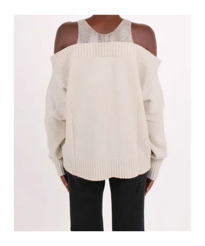 Giuseppe Di Morabito Sweater In White