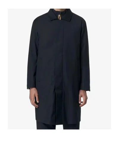 K-way Poirol 3l Wool Down Jacket In Blue