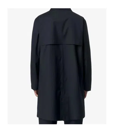 K-way Poirol 3l Wool Down Jacket In Blue