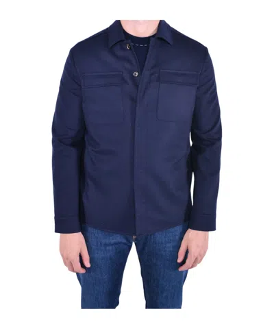 Eleventy Jacket In Blue