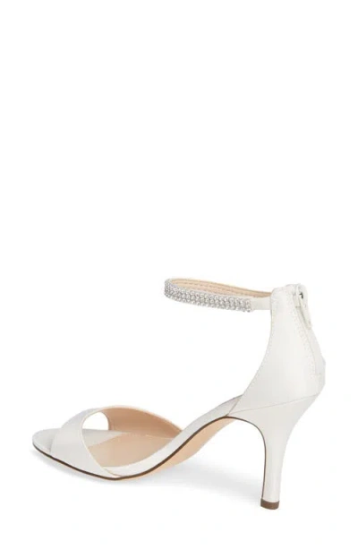 Nina Volanda Ankle Strap Sandal In White