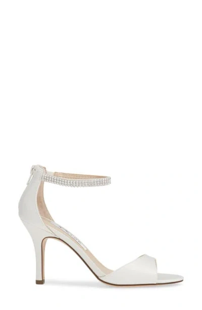 Nina Volanda Ankle Strap Sandal In White