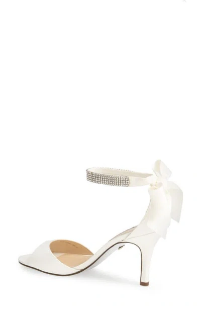 Nina Volanda Ankle Strap Sandal In White