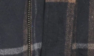 Calvin Klein Angled Zip Twill Coat In Black