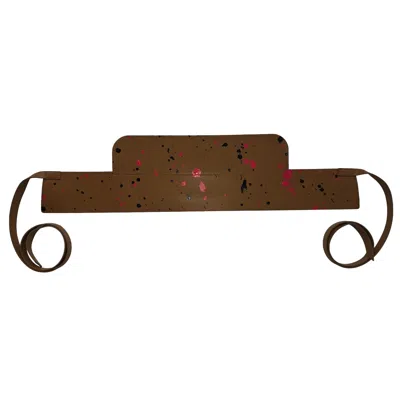 Circular Path Women's Pink / Brown  X Amanda Murray - Reversible Corset Belt - Pecan - Neon Pink-blac In Brown