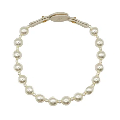 Fairchild Baldwin Women's Neutrals / White Bardot Pearl In Gold
