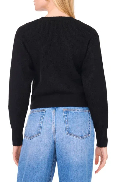 1.state Wrap Sweater In Black