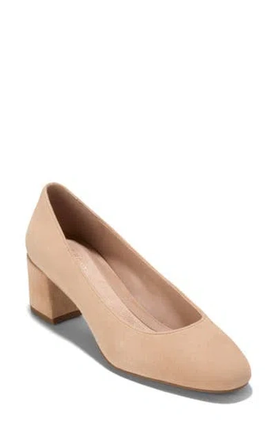 Cole Haan Go-to Shayla Block Heel Pump In Brown