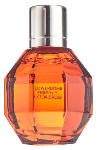 Viktor & Rolf Viktor&rolf Flowerbomb Tiger Lily Eau De Parfum In Transparent