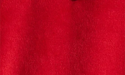 Rachel Zoe Velour Romper, Socks & Sunglasses Set In Red