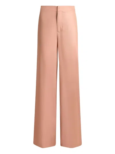Etro Palazzo Trousers In Brown