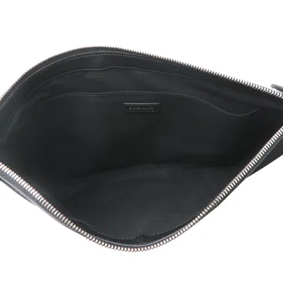 Pre-owned Balenciaga Black Canvas Clutch Bag ()