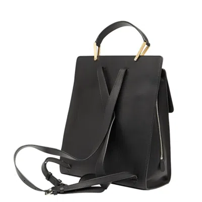 Pre-owned Balenciaga Black Leather Backpack ()