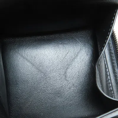 Pre-owned Balenciaga Black Leather Wallet (bi-fold) ()