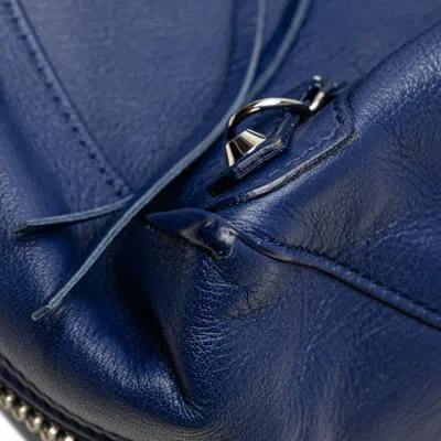 Pre-owned Balenciaga Blue Leather Tote Bag ()