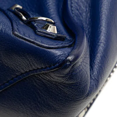 Pre-owned Balenciaga Blue Leather Tote Bag ()