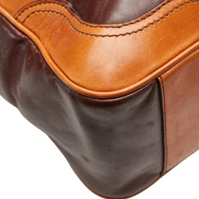 Pre-owned Bally Brown Leather Shoulder Bag Tote Bag ()