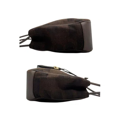 Pre-owned Bally Brown Wool Leather Tote Bag ()