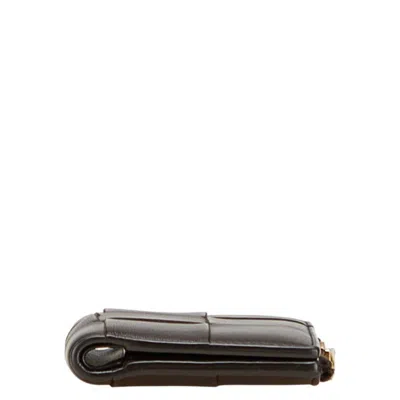 Pre-owned Bottega Veneta Intrecciato Brown Leather Wallet (bi-fold) ()