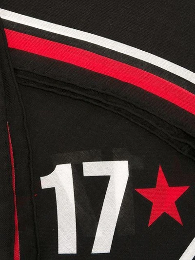 Shop Givenchy '17' Scarf - Black