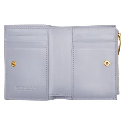 Pre-owned Bottega Veneta Purple Leather Wallet (bi-fold) ()