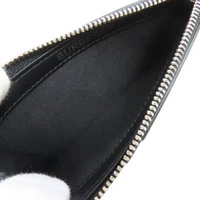 Pre-owned Burberry Black Leather Clutch Bag Pouch ()