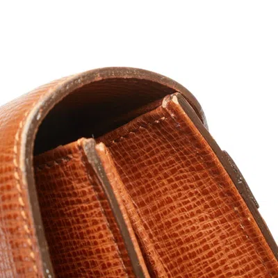 Pre-owned Burberry Brown Leather Clutch Bag ()