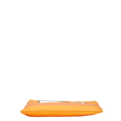 Pre-owned Burberry Orange Nylon Tote Bag ()