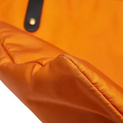 Pre-owned Burberry Orange Nylon Tote Bag ()