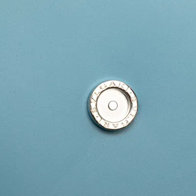 Pre-owned Bvlgari Blue Leather Shoulder Bag ()