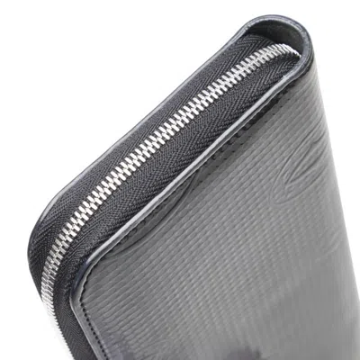 Pre-owned Cartier Black Patent Leather Long Wallet (bi-fold) ()