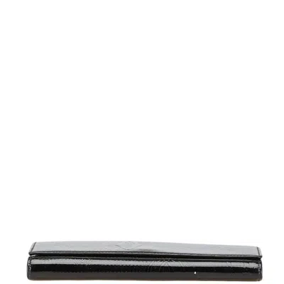 Pre-owned Cartier Black Long Wallet (bi-fold) ()