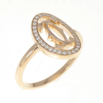 Pre-owned Cartier Pink Band Ring ()