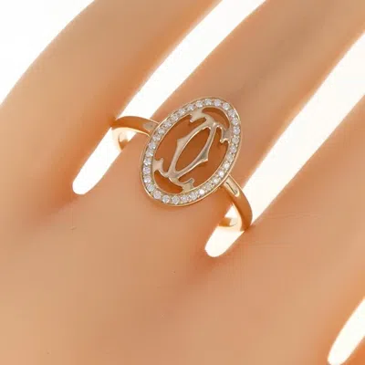 Pre-owned Cartier Pink Band Ring ()