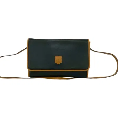 Pre-owned Celine Black Brown Leather Pochette Shoulder Bag () In Multi