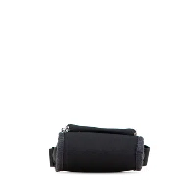 Pre-owned Celine Black Canvas Shoulder Bag ()