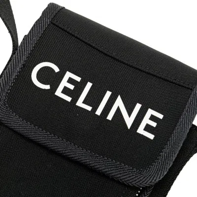 Pre-owned Celine Black Canvas Shoulder Bag ()