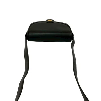 Pre-owned Celine Black Leather Pochette Shoulder Bag ()